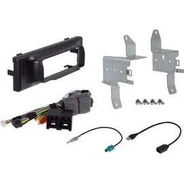 Alpine INE-F904TRA | Navigationssystem mit 9-Zoll Touchscreen für Ford Transit Custom mit 1-DIN-Einbaugehäuse, DAB+, Apple CarPlay und Android Auto Unterstützung und mehr