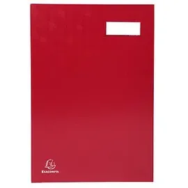 Exacompta Unterschriftenmappe 20 Fächer rot,