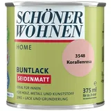 SCHÖNER WOHNEN-Farbe Home Buntlack  (Korallenrosa, 375 ml, Seidenmatt)