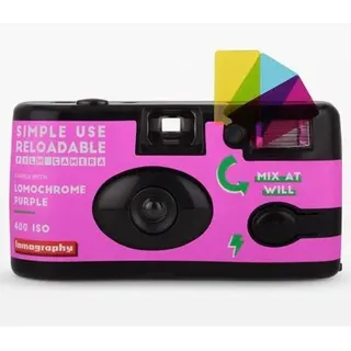 Lomography LomoChrome Simple Use Film Camera Purple