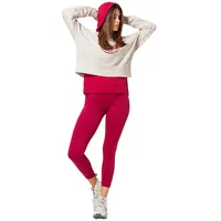 Super.natural Rocket260 Pullover - Fresh White / Sangria /