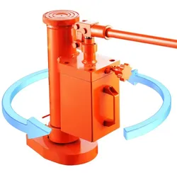 VEVOR Hydraulischer Wagenheber, 5 t / 10 t Hebebühne, 25-230 mm Zehenhöhe, 370-570 mm Spitzenhöhe, 360° drehbarer Klauenwagenheber für Maschinen, Industrie