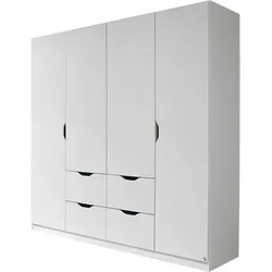 rauch Kleiderschrank »Freising geräumiger Schrank Garderobe Schlafzimmerschrank«, (in 2 Breiten erhältlich TOP ANGEBOT !), mit Griffmulden und Schubkästen OTTO ́s Chois TOP PRODUKT rauch weiß