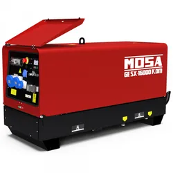 MOSA GE SX 16000 KDM - Diesel Notstromaggregat leise 14.4 kW - Dauerleistung 13.2 kW - 230V