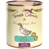 Terra Canis Classic Ente mit Naturreis, roter Beete, Birne Sesam 12x800g Dose Hundenassfutter
