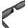 URBAN CLASSICS Unisex Sunglasses Teressa Schwarz