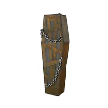 atosa 61942 Halloween-Dekoration mit Ketten, Licht und Sound, 160 x 52 cm