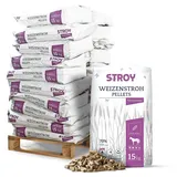 STROY Strohpellets Einstreu 15 kg x 20 Sack 300 kg