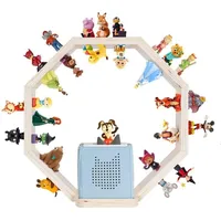 Tonie-Regal für Toniebox Hörfiguren, Magnetische Aufbewahrung für 60-70 Tonie, Wandregal und Schreibtischregal, Kinderregal für Mädchen & Jungen,