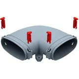 Helios Ventilatoren FlexPipe Bogen Horizontal FRS-BH 51