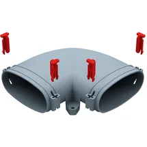 Helios Ventilatoren FlexPipe Bogen Horizontal FRS-BH 51