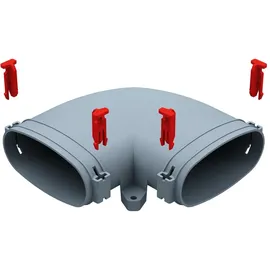 Helios Ventilatoren FlexPipe Bogen Horizontal FRS-BH 51
