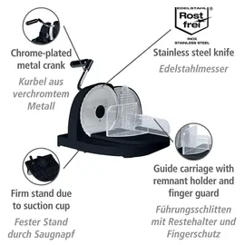 Wenko Schneidemaschine schwarz