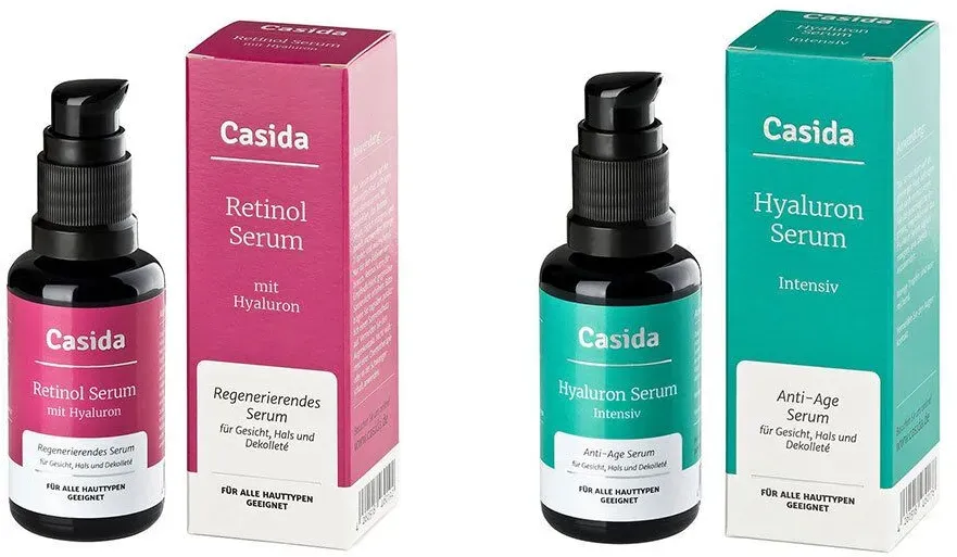 Casida® Retinol Serum + Hyaluron Serum Intensiv