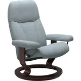 Stressless Stressless® Relaxsessel »Consul«, mit Classic Base, Größe S, Gestell Braun, blau