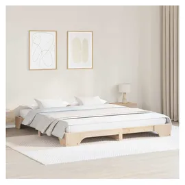 vidaXL Bettrahmen 180 x 200 cm Beige/Braun