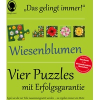 Singliesel GmbH Das "Gelingt-immer"-Puzzle Wiesenblumen. Das Puzzle-Spiel für Senioren mit Demenz