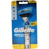 Gillette Mach3 Turbo Rasierer 2 Klingen 3D Motion Rasierer  Rasierer