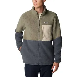 Columbia Herren Unterjacke Mountainside, Stone Green, Shark, Ancient Fossil 398, S
