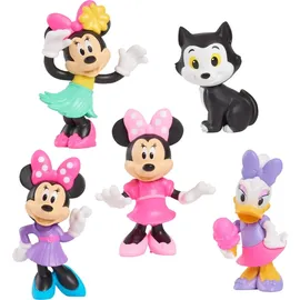Just Play Minnie Mouse Minifiguren 5er-Pack 4,3–6,9 cm