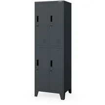 Jan Nowak Spind Metall 56x172x45 cm Garderobe, Garderobenschränke, Garderobenschränke