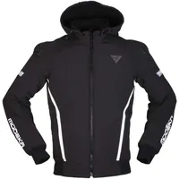 Modeka Clarke Sport Textiljacke Schwarz/Weiß M