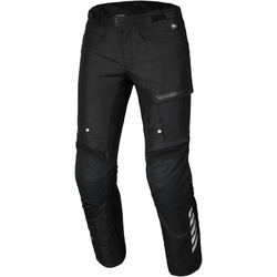 Macna Blazor wasserdichte Motorrad Textilhose, schwarz, Größe L für Männer