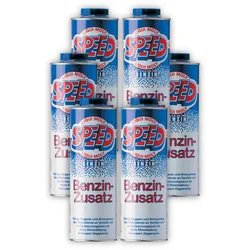 6x 1L LIQUI MOLY 5105 Additiv Speed Benzin-Zusatz Reinigung+ Anti Korrosion