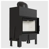 Kratki Floki M Kamineinsatz Stahl Schwarz