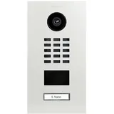 DoorBird D2101V IP-Video-Türsprechanlage LAN Außeneinheit Edelstahl, RAL 9010 (seidenmatt)