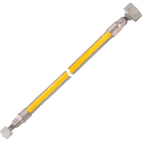 GOK Metallwellschlauch MWS G1/4LH-UEM x IG Rp1/2 x1000 mm