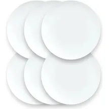 Mäser Teller 28 cm weiß 6er Set