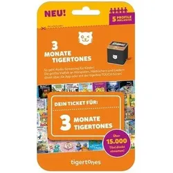 TIGER MEDIA 4212 tigertones - Ticket 3 Monate