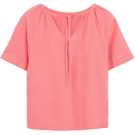 s.Oliver Leinenmixbluse mit Schleifendetail am Rücken Pink 46