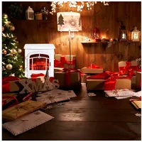 Homcom Elektrokamin weiß