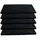 BigDean Stufenmatte 65 x 26 cm Schwarz