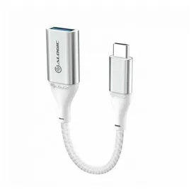 Alogic USB-C auf USB-A Adapter 0,15 m Silber