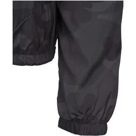 URBAN CLASSICS Ladies Camo Pull Over Jacket - Schwarz