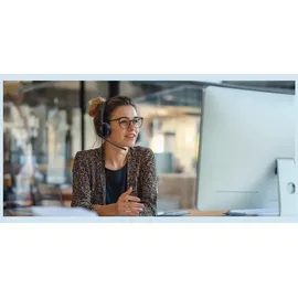 Creative Labs Creative HS-230 USB- & 3,5-mm-On-Ear-Headset mit Geräuschunterdrückendem Mikrofon, Integrierter Stummschaltung/Lautstärkeregelung, Plug-and-Play für Videokonferenzen