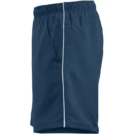 New Wave Clique Hollis Shorts - dunkelblau/weiss S