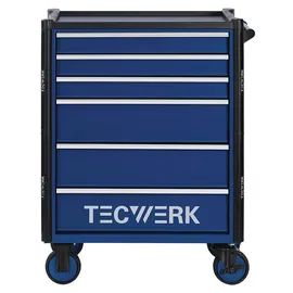 tecwerk Werkzeugwagen TREND 2.0 B745xT475xH950mm 300kg 6 Schubl.152-tlg.Stahlbl.TECWERK