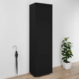 OTTO home Paris 50 x 180 x 35 cm 6 Fächer schwarz matt / schwarz