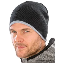 Result Reversible Fashion Fit Hat - black;grey - onesize