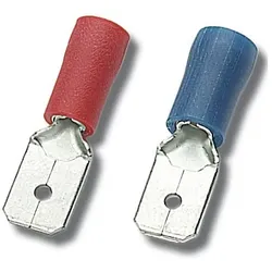 100Stk Flachstecker Kabelschutz männlich verschiedene Größe 8799 8775