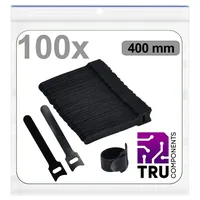 TRU Components T24CA100 Klettkabelbinder zum Bündeln Haft- und Flauschteil