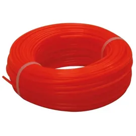Toolland Mähfaden Nylon rot 2,4 mm 50 m