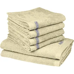 ROSS Handtuch Set »Sinfonie«, Set, 6 tlg., Frottier, beinhaltet: Handtücher und Badetücher ROSS natur