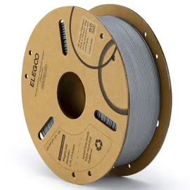 Elegoo PLA-Filament, 1 kg Papierspule, Schwarz,