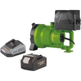 PROCRAFT Akku Tauchpumpe CPN21bb 20 V 3200 l/h + 1x Akku 4,0 Ah + Ladegerät