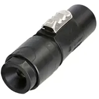 Neutrik NAC3MX-W-TOP-L Kabelstecker gerade 16A Schwarz 1St.